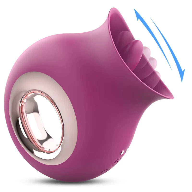 Woman clitoris licker tongue vibrator nipples vagina orgasm sucking massager stimulator female masturbator sex toys for couples