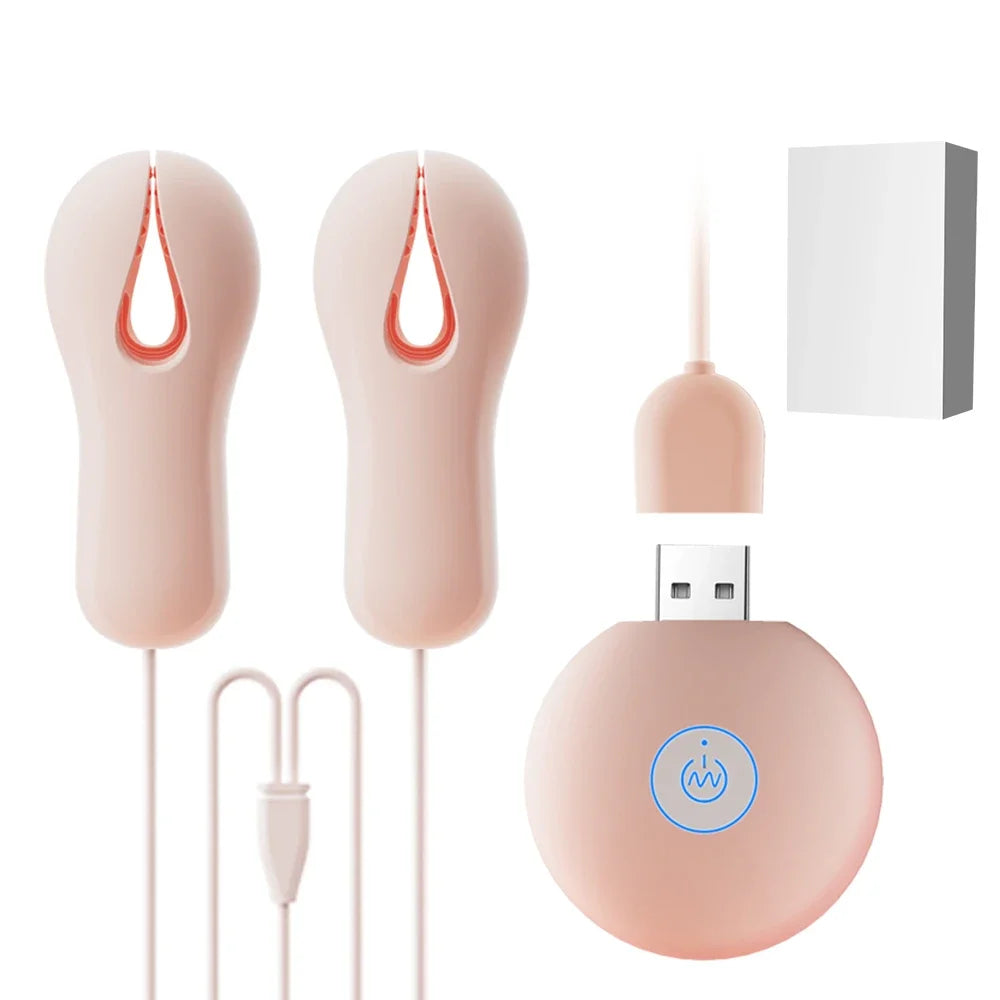 Enhancer Nipple Stimulator Breast Massage Nipple Clamp Nipple Vibrator Clamp For Women Sex Toys Couples Female Adult Supplies