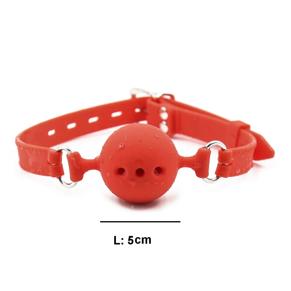 3 Sizes Soft Safety Silicone Open Mouth Gag Ball Bdsm Bondage Slave Ball Gag Erotic Sex Toys For Woman Couples Adult Sex Games
