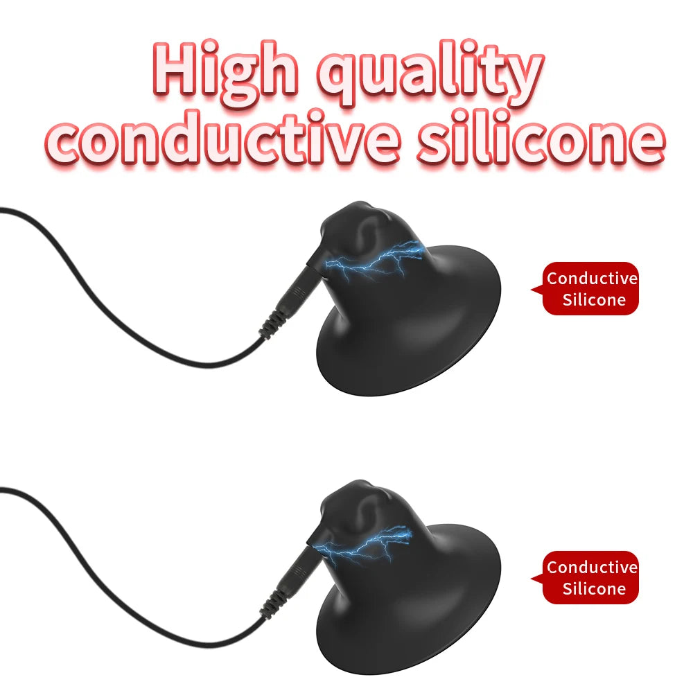 Electric Shock Nipple Clamps Breast Massager Stimulator BDSM Toys Bondage Clitoris Labia Clamp Slave Sex Toys Women Adult Games