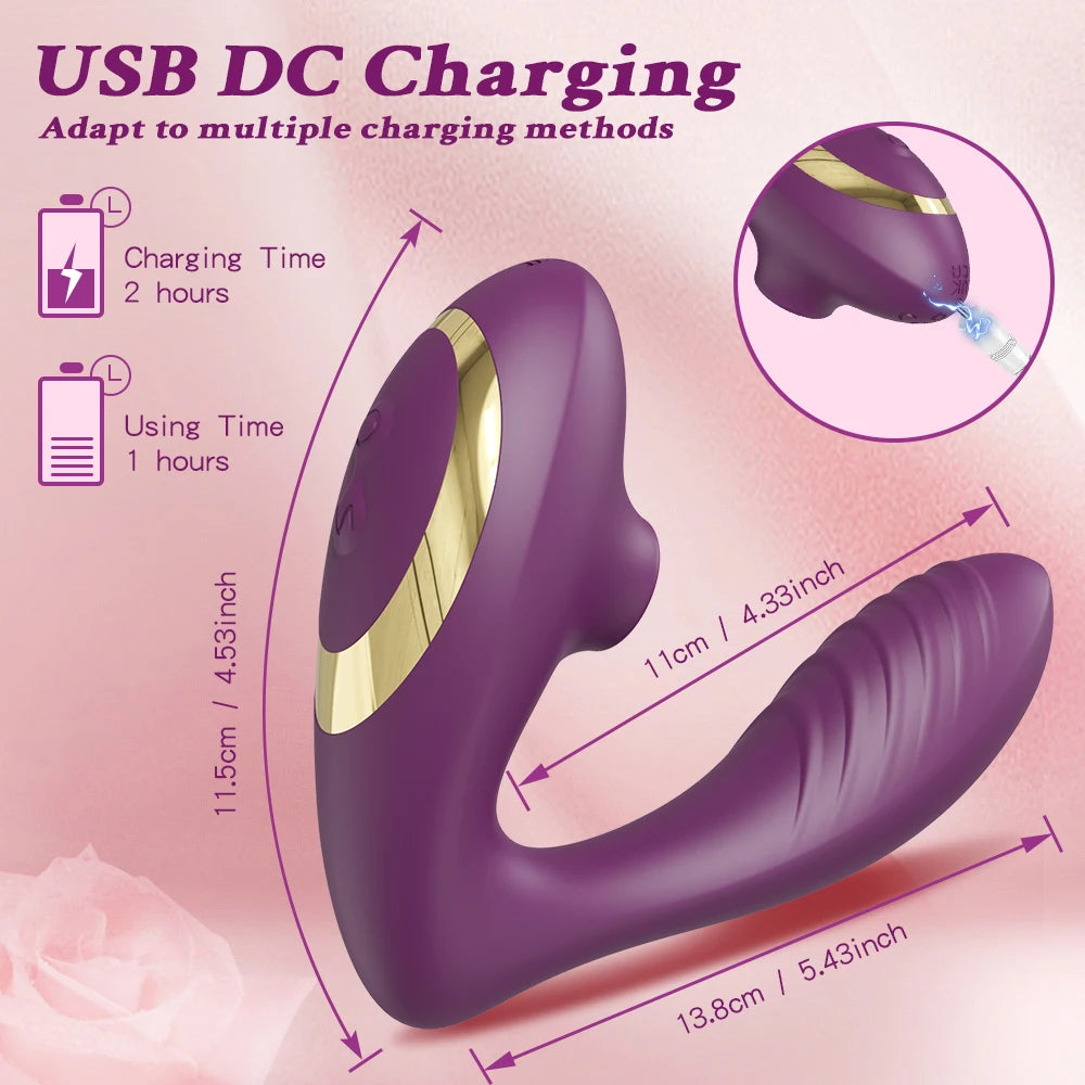 Powerful Sucker Clitoris Vibrator For Women Clit Clitoral Sucking Vacuum Stimulator G-Spot Dildo Vibrating Adults Sex Toys Goods