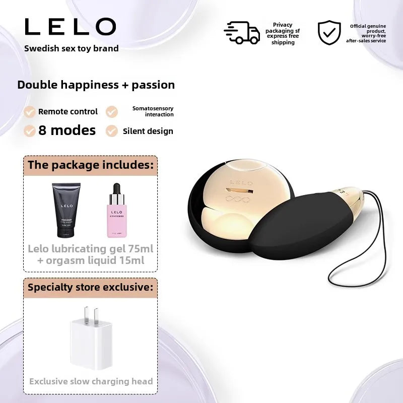Lelo lyla2 wireless remote control clitoral stimulation waterproof pluggable sex vibrating egg female masturbator