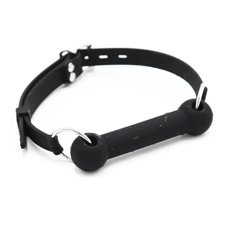3 Sizes Soft Safety Silicone Open Mouth Gag Ball Bdsm Bondage Slave Ball Gag Erotic Sex Toys For Woman Couples Adult Sex Games