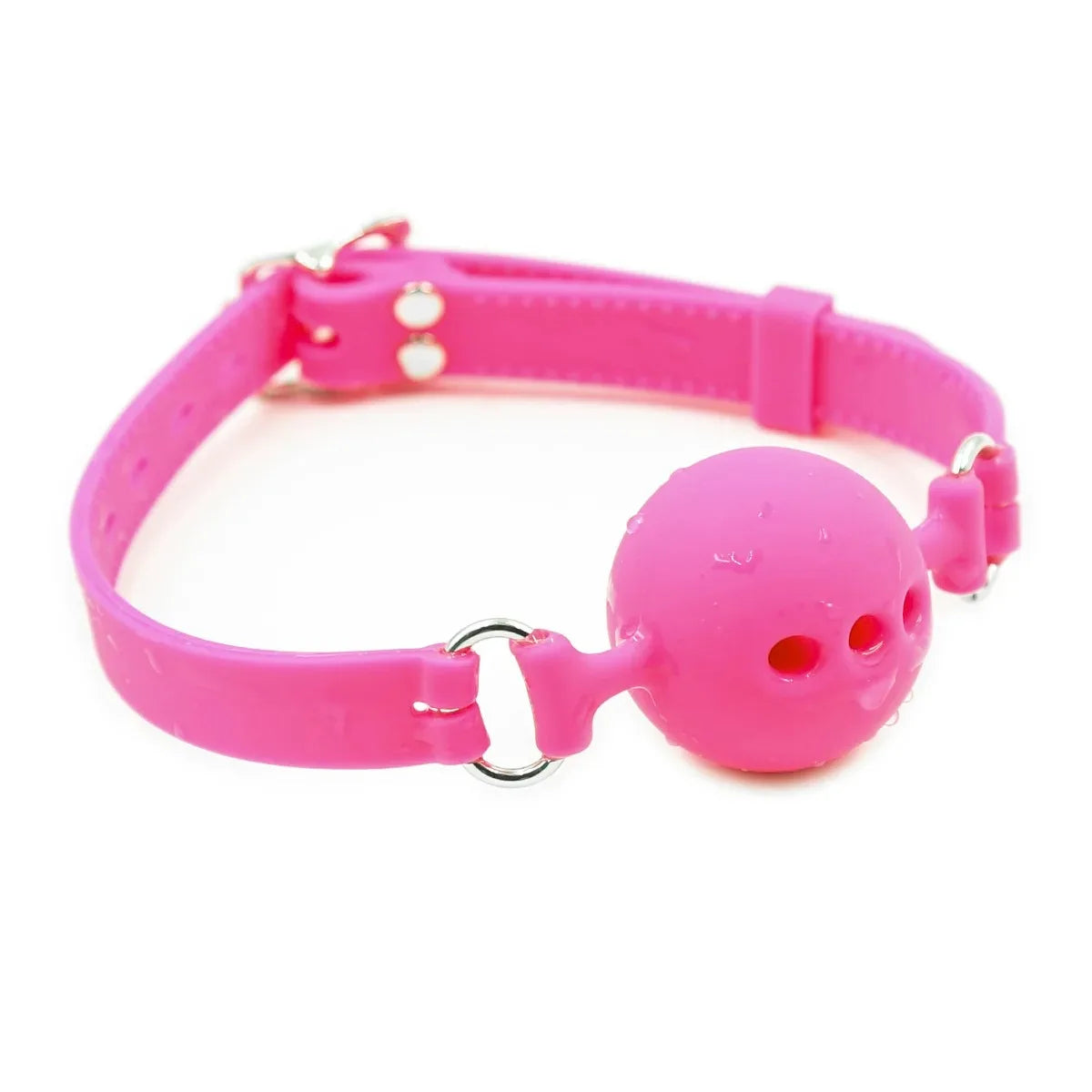 3 Sizes Soft Safety Silicone Open Mouth Gag Ball Bdsm Bondage Slave Ball Gag Erotic Sex Toys For Woman Couples Adult Sex Games