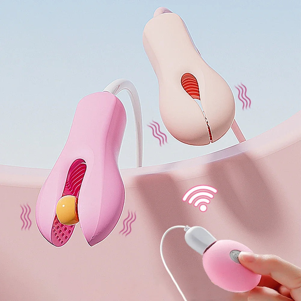 Enhancer Nipple Stimulator Breast Massage Nipple Clamp Nipple Vibrator Clamp For Women Sex Toys Couples Female Adult Supplies