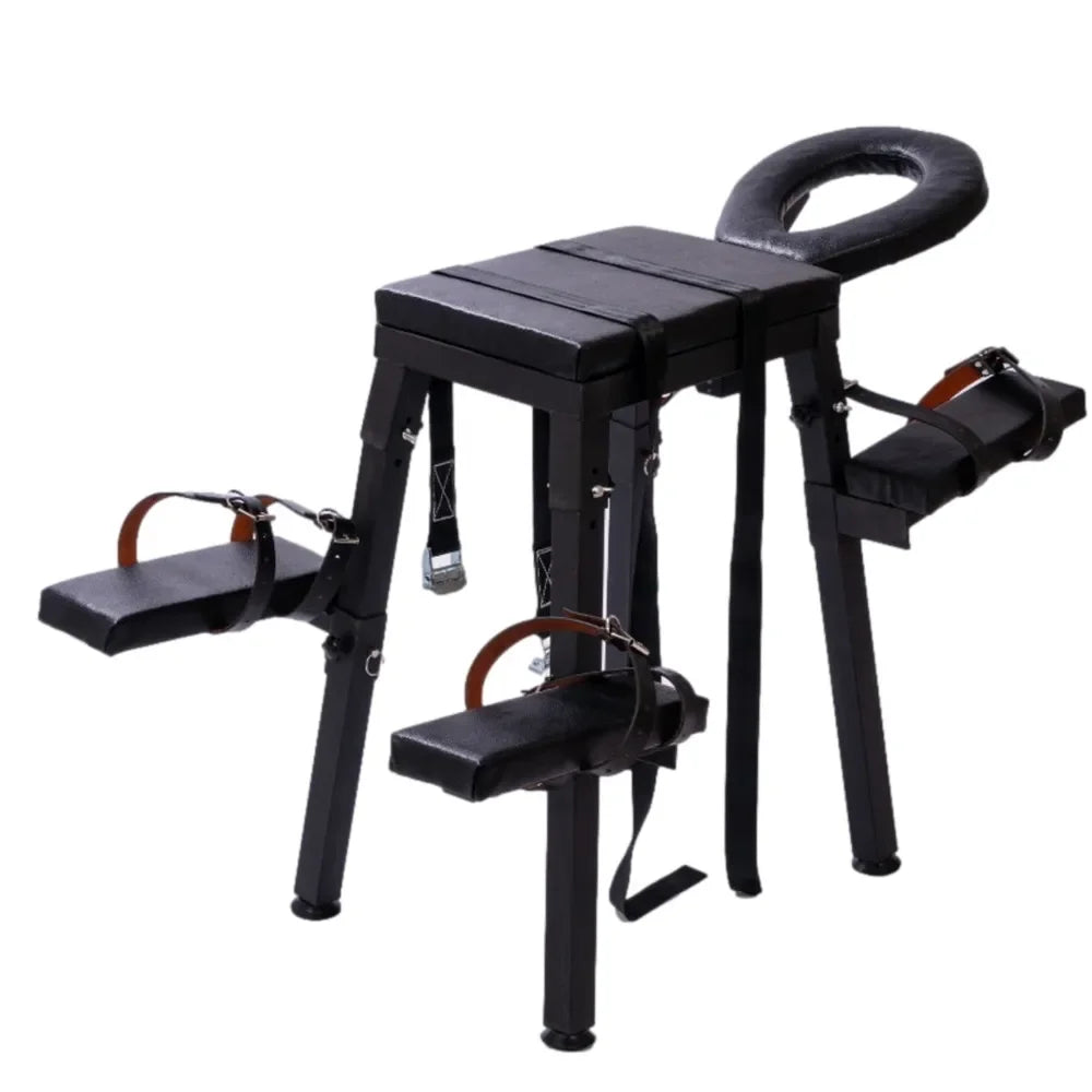 Couples Kneeling Love Chair Furniture Masturbation Machine Vibrators BDSM Bondage Handcuffs Sex Toys For Women Men Adult Games