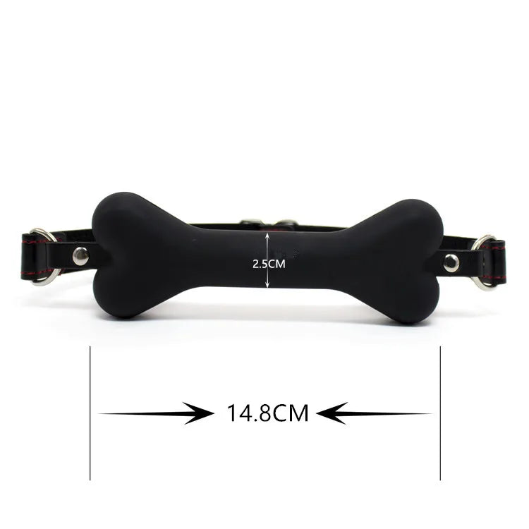 3 Sizes Soft Safety Silicone Open Mouth Gag Ball Bdsm Bondage Slave Ball Gag Erotic Sex Toys For Woman Couples Adult Sex Games