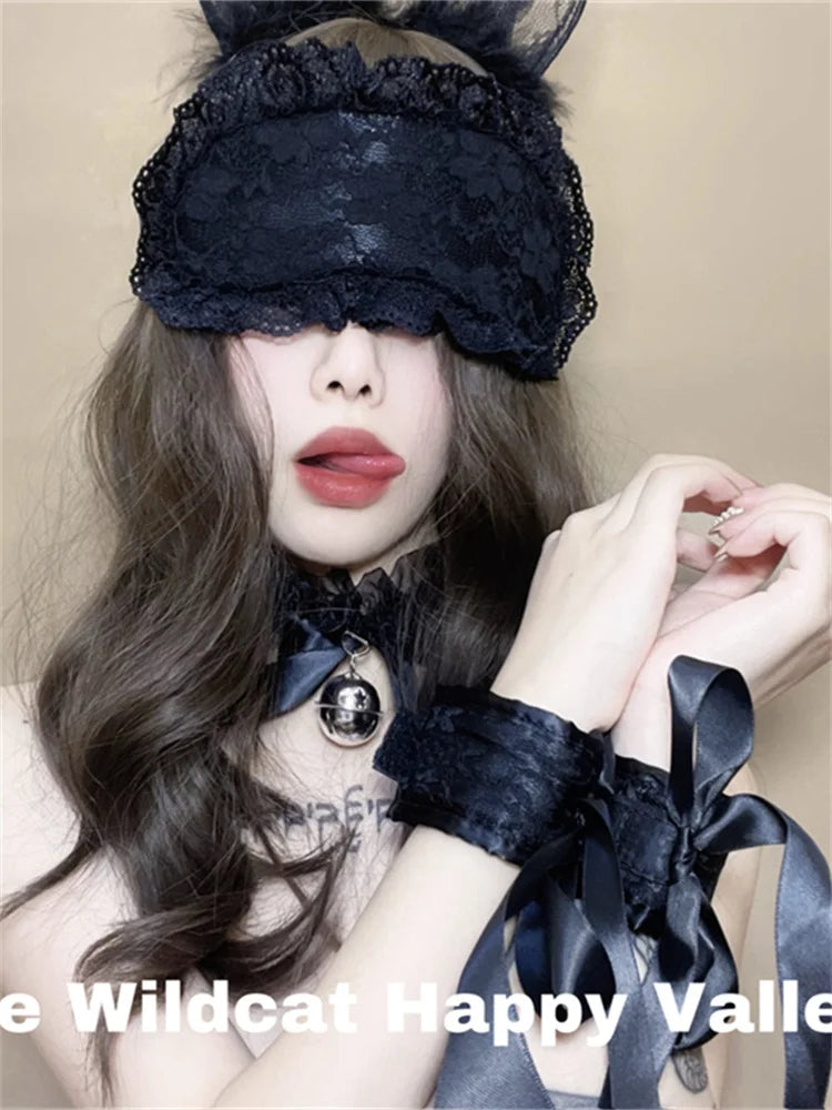 BDSM Women Punk Leather Sexy Collar Necklaces Round Trendy Neck Heart Harajuku Choker Gothic Bondage Women Neck Accessories
