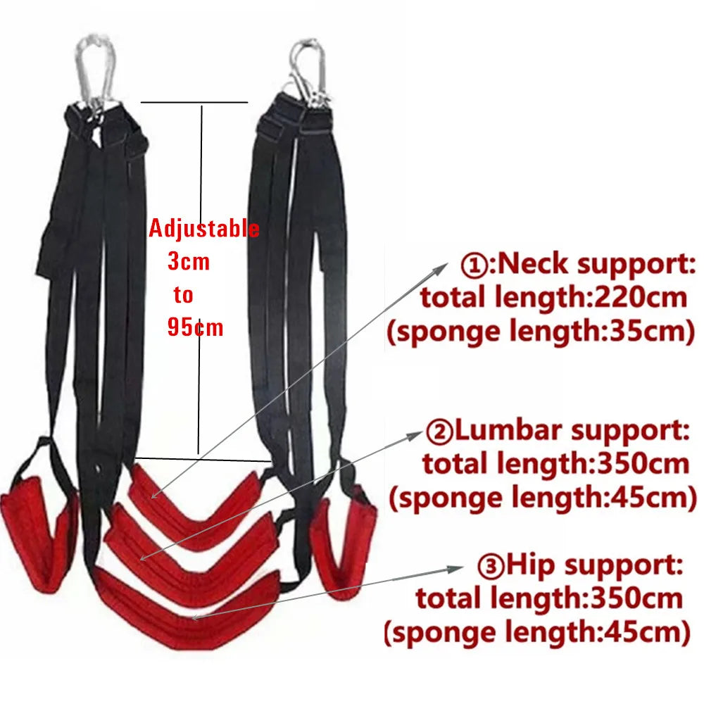 Sex Toys for Couples Erotic Product Sex Swing Soft Sex Furniture BDSM Fetish Bondage Love Adult Games Chairs Hanging Door Swings