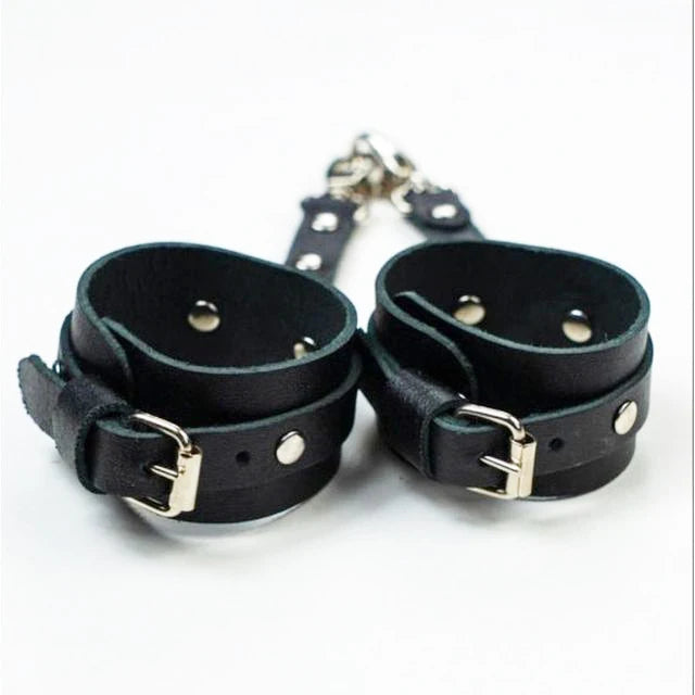 Sexy Women Leather Thigh Garter Bondage Leg Harness Gothic Stocking Belt Adult Erotic Lingerie BDSM Fetish Clothing Accessorie