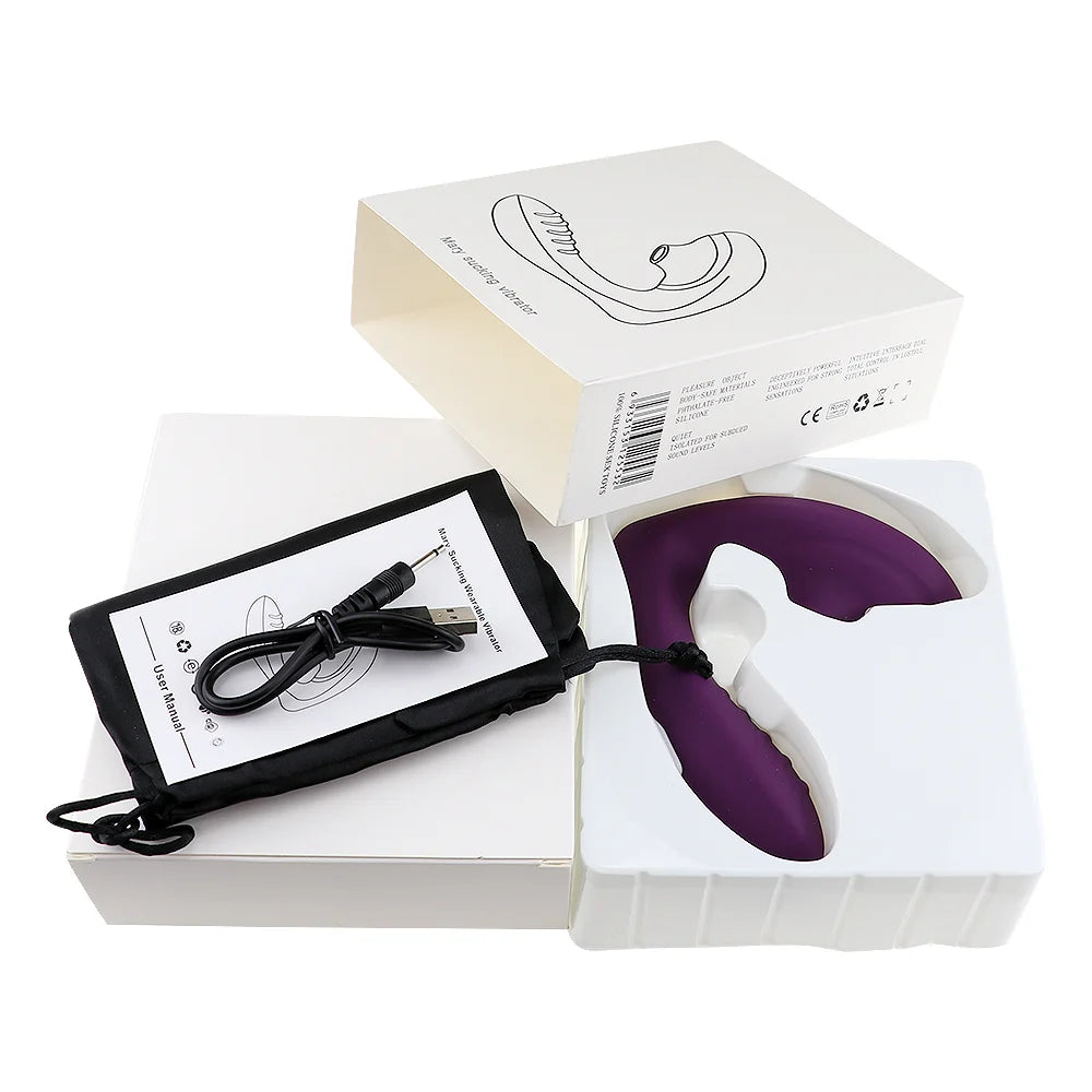 Clitoral Sucking Vibrator 20 Modes G Spot Oral Sex Clitoris Stimulator Vagina Sucker Wearable Erotic Adults Sex Toys for Women