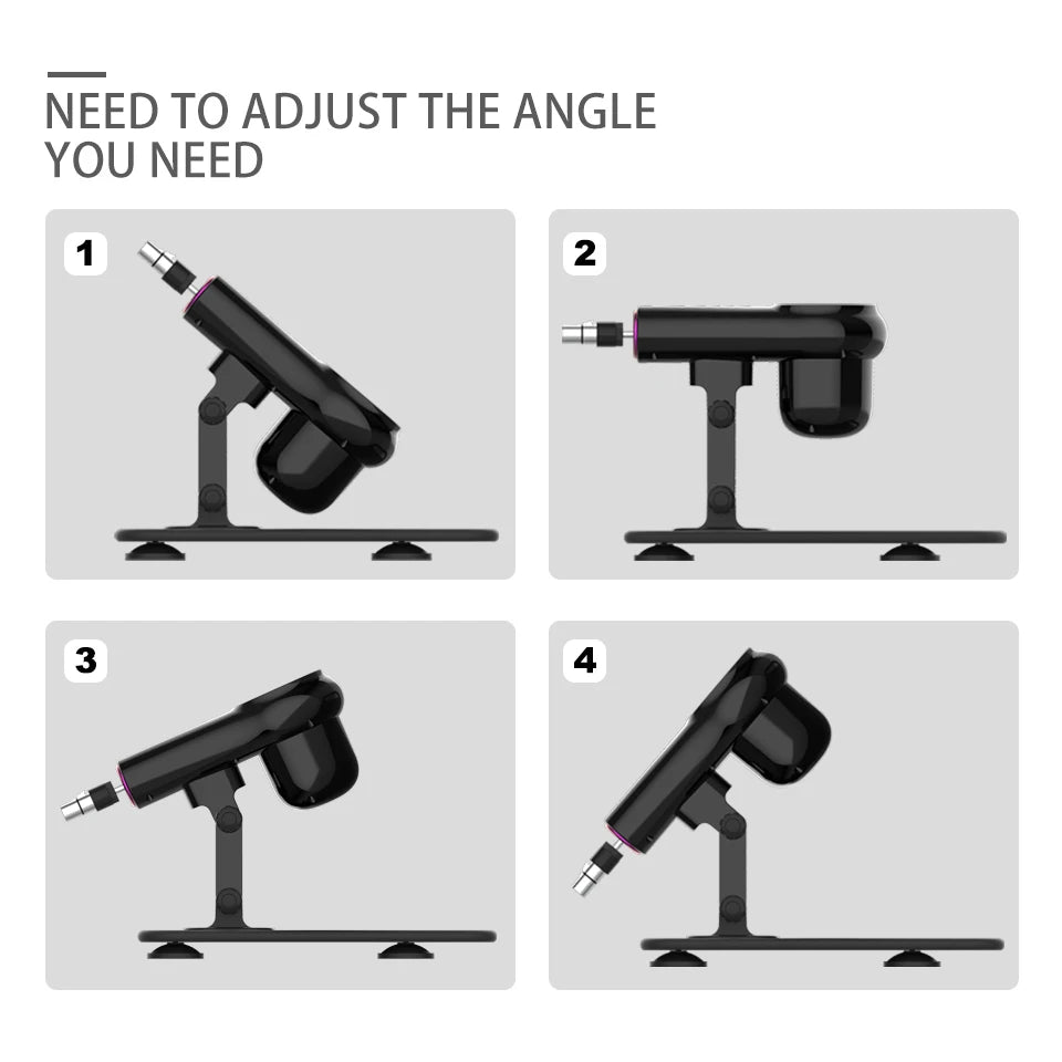 ROUGH BEAST Sex Machine for Woman and men Adjustable Masturbating Pumping with 3XLR Accessories Sex Gun Love Machine for Adult