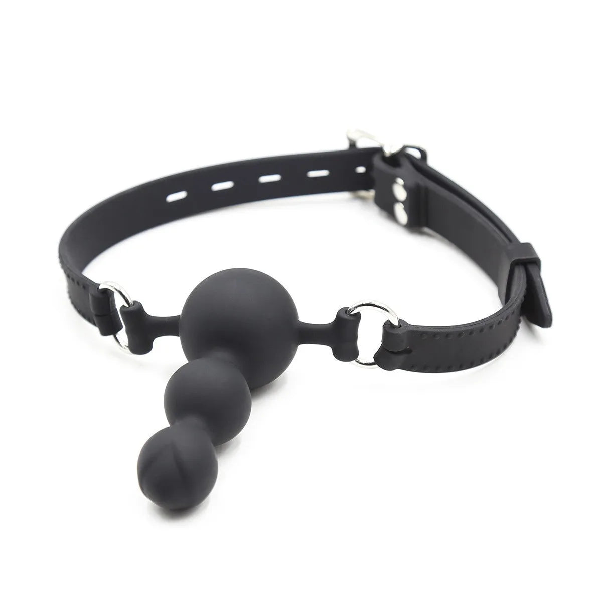 3 Sizes Soft Safety Silicone Open Mouth Gag Ball Bdsm Bondage Slave Ball Gag Erotic Sex Toys For Woman Couples Adult Sex Games