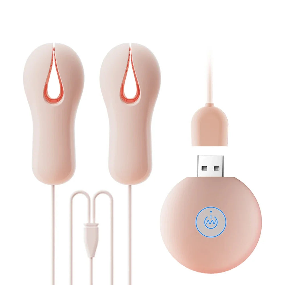 Enhancer Nipple Stimulator Breast Massage Nipple Clamp Nipple Vibrator Clamp For Women Sex Toys Couples Female Adult Supplies