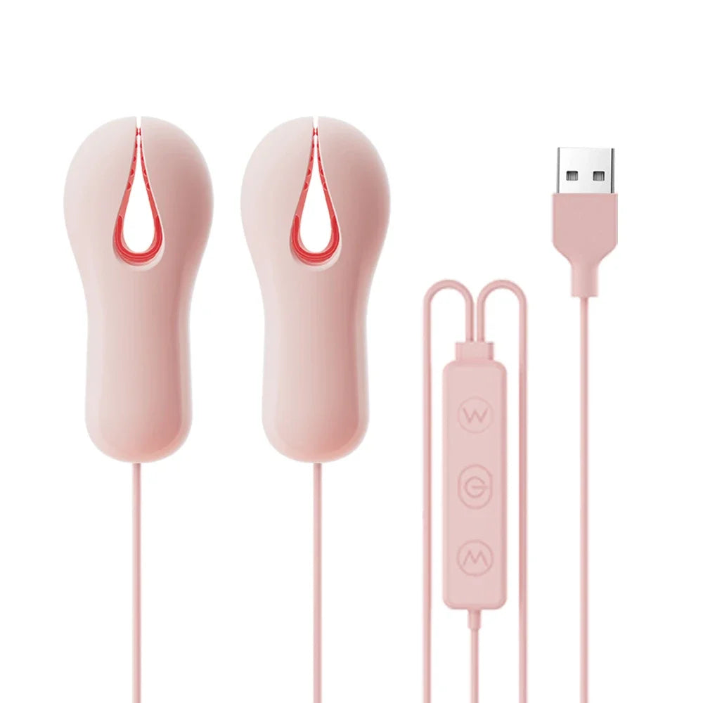 Enhancer Nipple Stimulator Breast Massage Nipple Clamp Nipple Vibrator Clamp For Women Sex Toys Couples Female Adult Supplies
