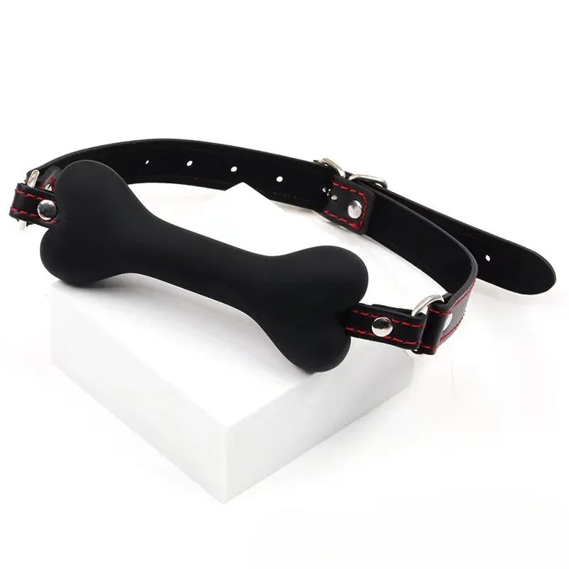 3 Sizes Soft Safety Silicone Open Mouth Gag Ball Bdsm Bondage Slave Ball Gag Erotic Sex Toys For Woman Couples Adult Sex Games
