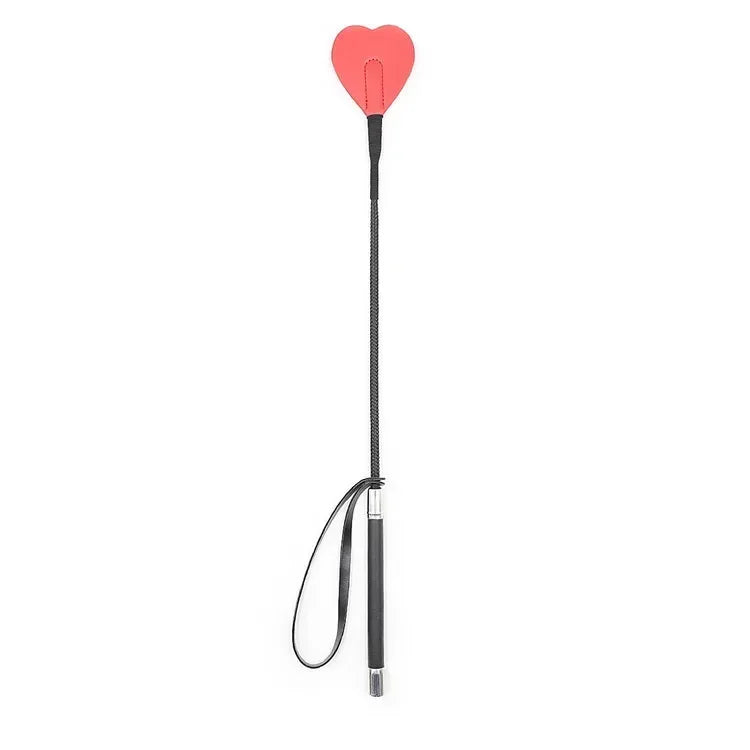Leather Cosplay Bondage Whip, Crop Spanking Horse Riding Flogger Flapper Cane,BDSM Sex Toys For Couples