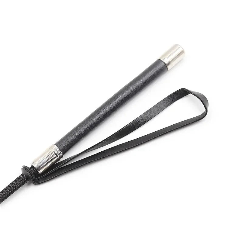 Leather Cosplay Bondage Whip, Crop Spanking Horse Riding Flogger Flapper Cane,BDSM Sex Toys For Couples