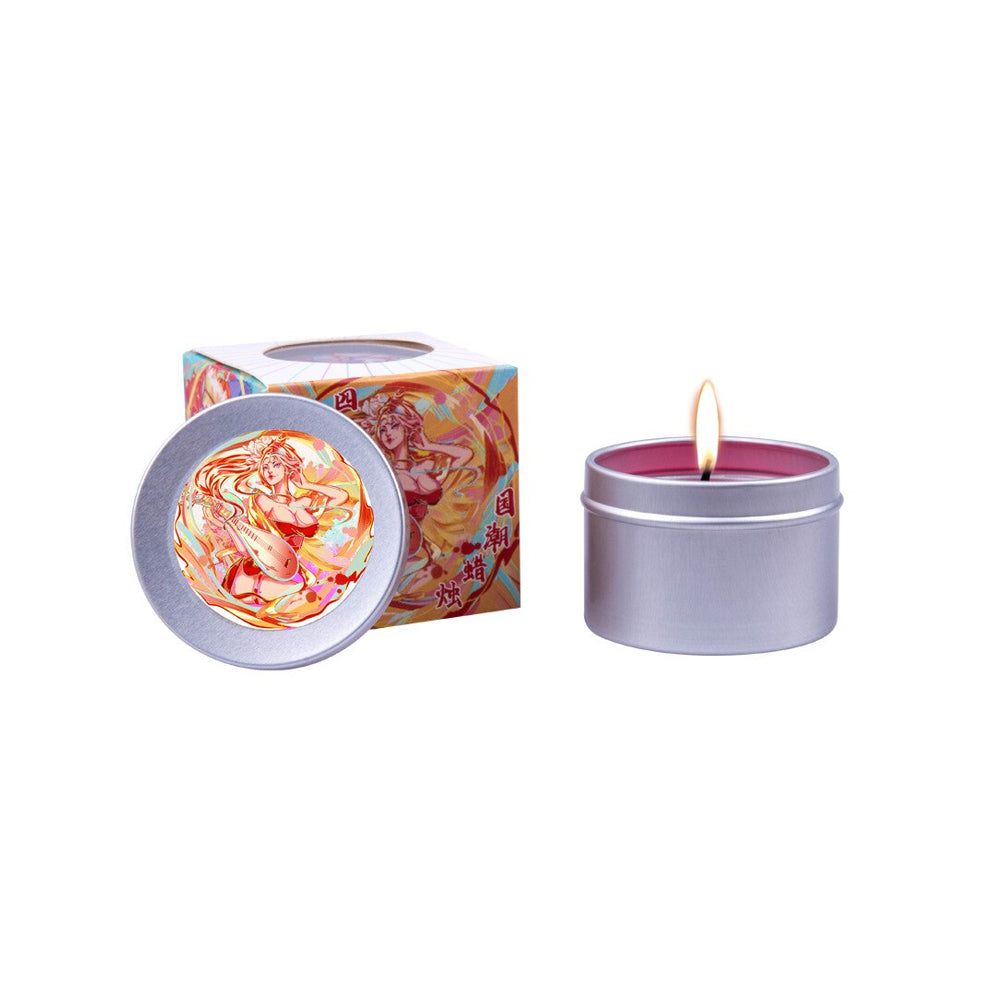Bougie de massage basse température pour jeux