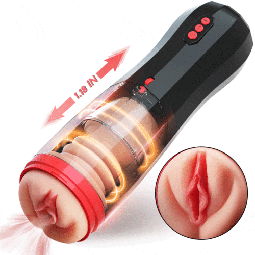 Incognito CLIMER Tasse de masturbation vibrante à gorge profonde