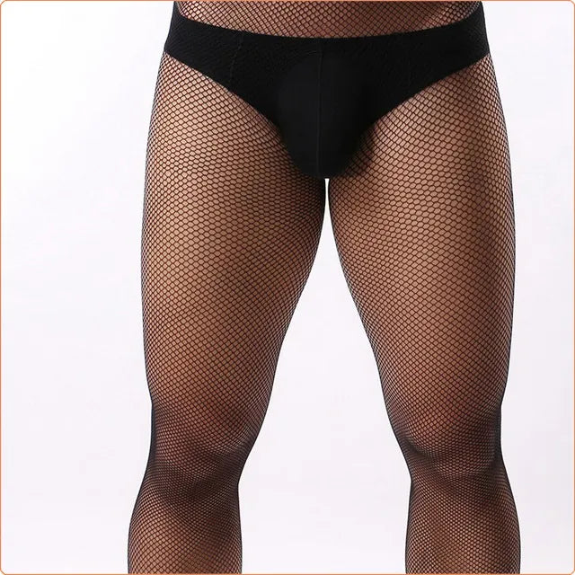 Body moulant en maille skinny pour hommes