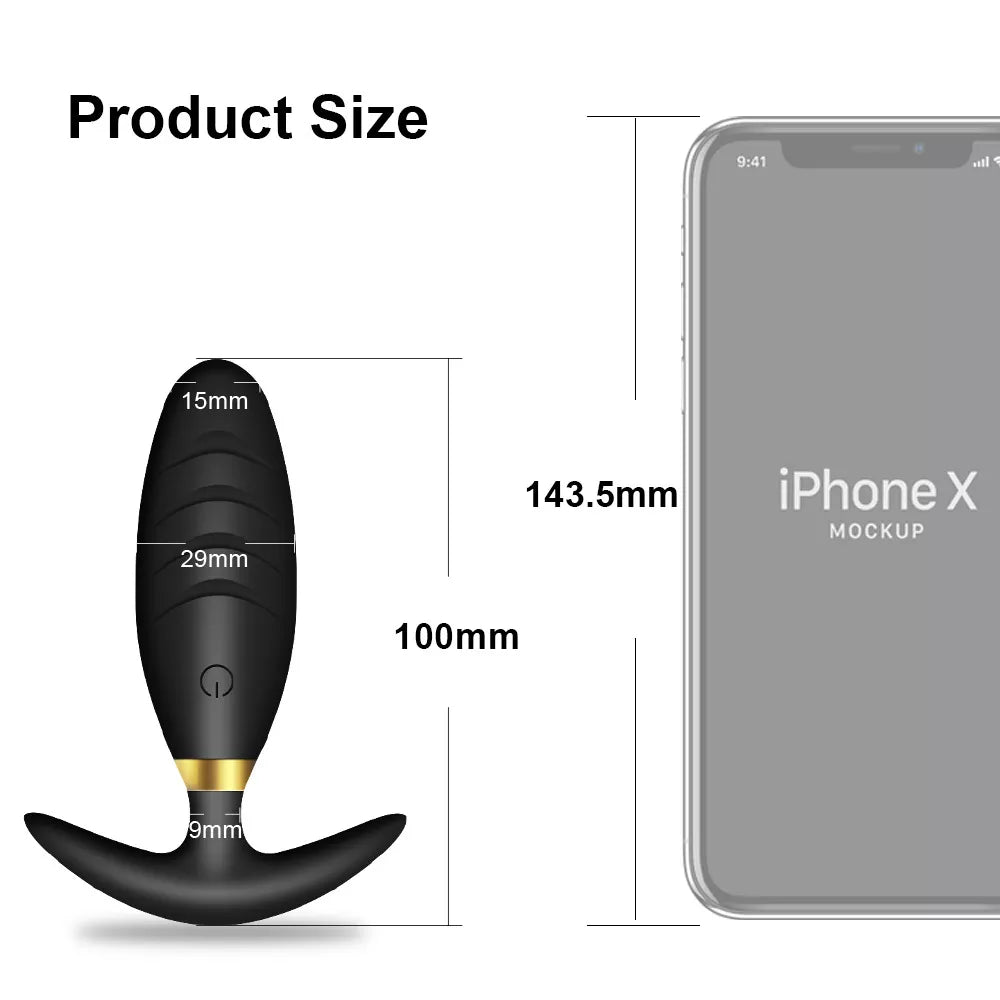 APP Remote Control Anal Plug.
