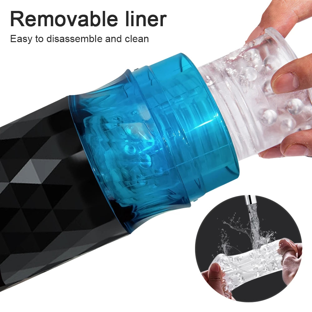 Automatic Male Masturbator Telescopic.