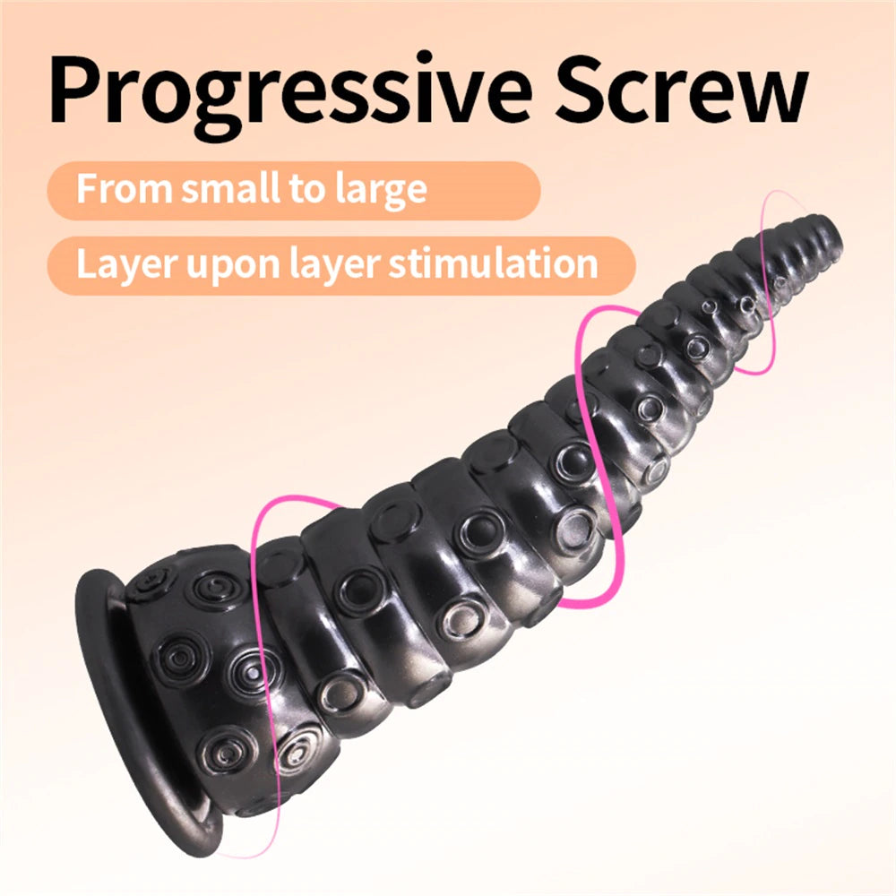Octopus Tentacle Sucker Anal Plug Dilator