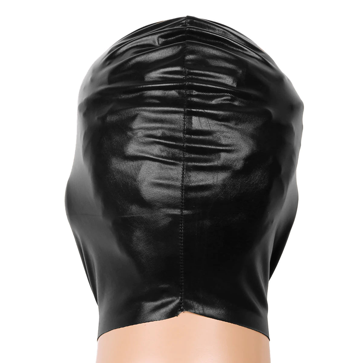 Masque en latex unisexe, yeux et bouche ouverts