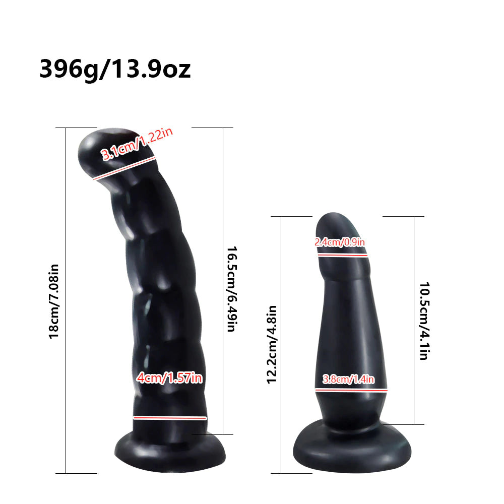 Vibromasseur double gode réaliste Strapon pour femme