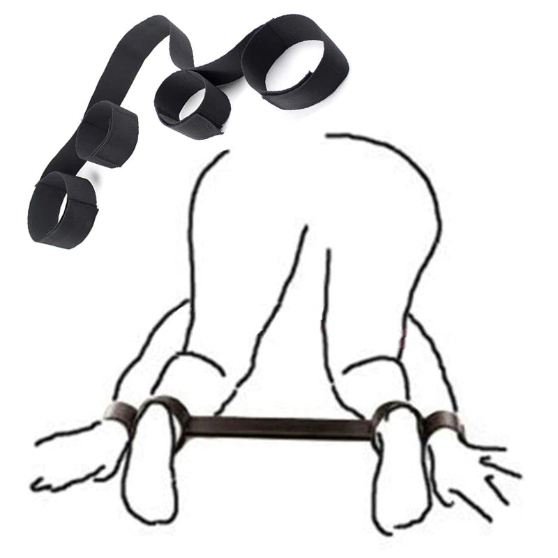 Bondage Restraint Handcuffs & Ankle Cuffs.