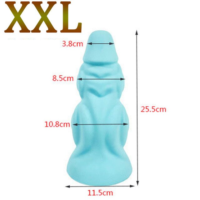 Giant Liquid Silicone Huge Anal Dildo