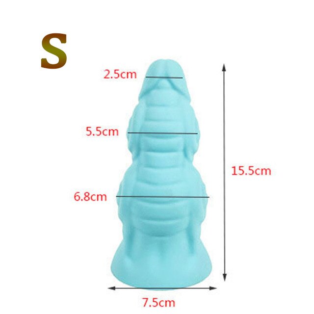 Giant Liquid Silicone Huge Anal Dildo