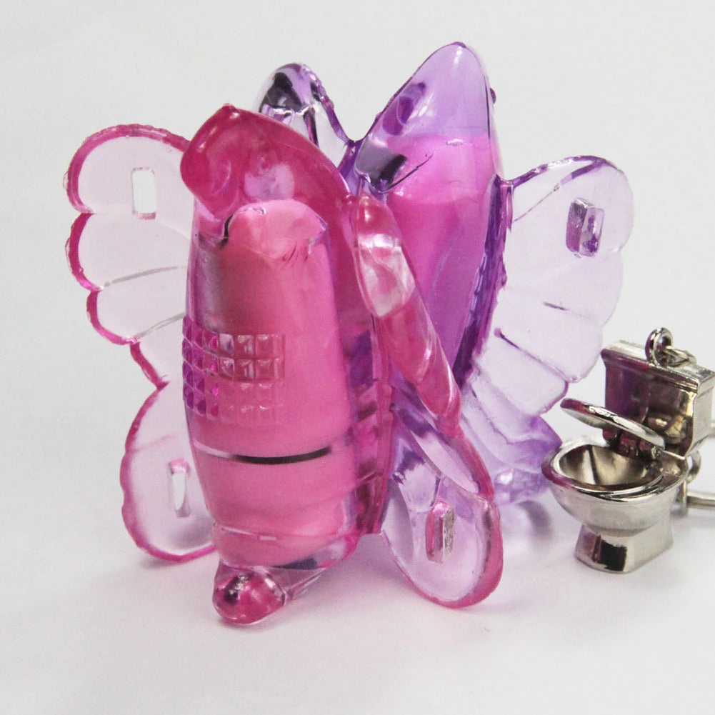 Mini Vibrating Butterfly Massager - 7.5 cm Compact Design for Targeted Pleasure