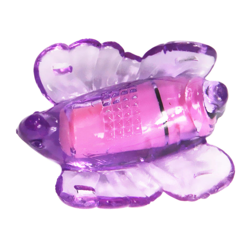 Mini Vibrating Butterfly Massager - 7.5 cm Compact Design for Targeted Pleasure