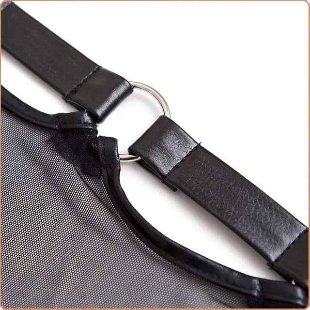 String en maille érotique pour homme