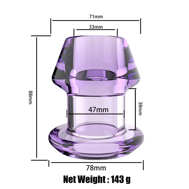 Hollow Anal Plug 5 Sizes