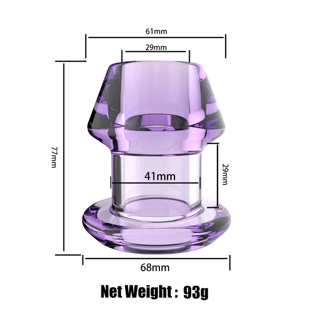 Hollow Anal Plug 5 Sizes