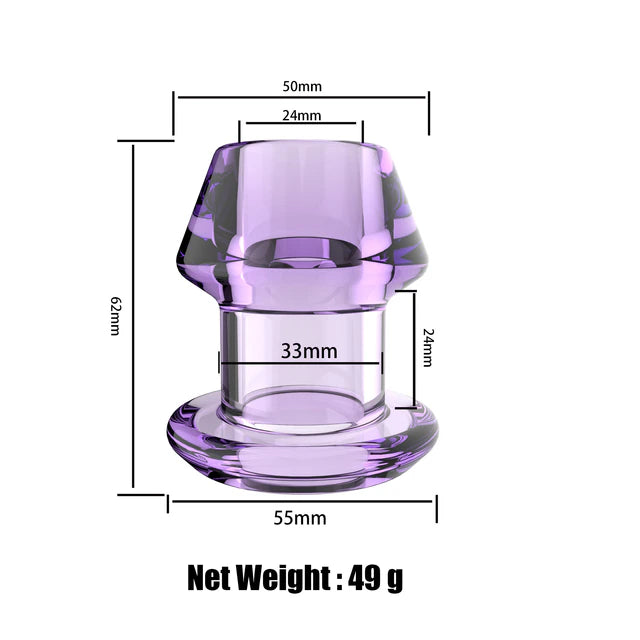Hollow Anal Plug 5 Sizes