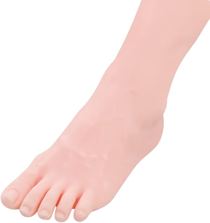 Male Masturbators Cup, Realistic Fetish Foot with Torso and Vaginal, Female Mannequin Foot Male Masturbation Stroker for Man