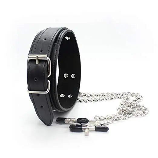 Adult Games Sexy Toys For Women Couples BDSM Bondage Fetish Collar Chain Collars Nipple Clamps Vagina Clitoris Sex Products