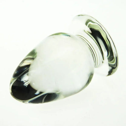 Pure Pleasure Sensual Glass Butt Plug sex toys for woman lesbian anus G SPOT squirt Crystal BIG BALL GAY DICK prostate anal plug