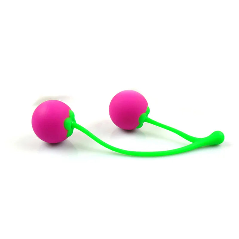 Silicone Smart Ball Female Cherry Kegel Ball Vaginal Tight Exercise Smart Love Vagina Balls Sex Toys For Women Masturbation