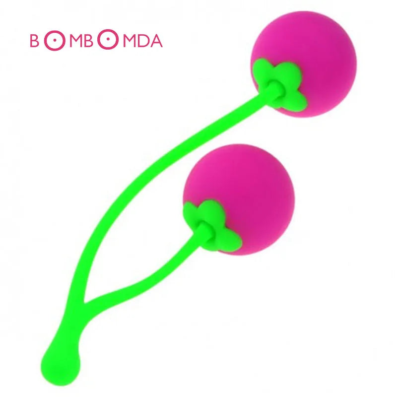 Silicone Smart Ball Female Cherry Kegel Ball Vaginal Tight Exercise Smart Love Vagina Balls Sex Toys For Women Masturbation