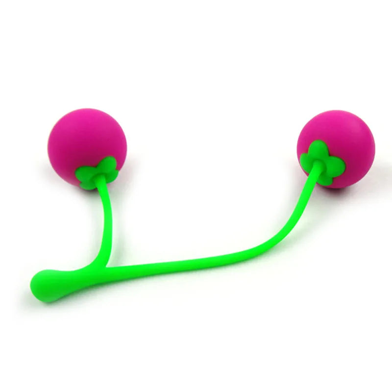 Silicone Smart Ball Female Cherry Kegel Ball Vaginal Tight Exercise Smart Love Vagina Balls Sex Toys For Women Masturbation