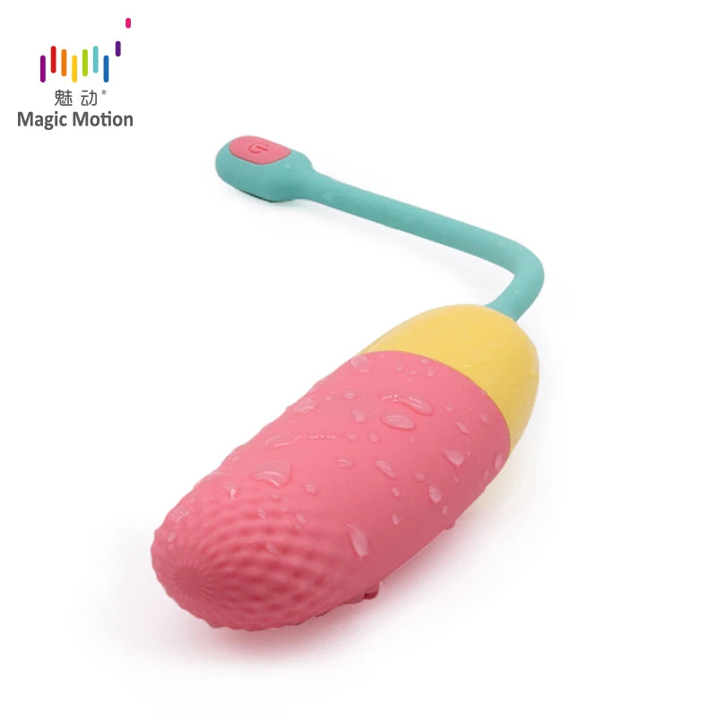 Clitoris Vibrator Sex Toy Magic Motion Vagina Massager G-spot stimulator Magic Vini Lite Vibrating egg Flamingo for Women