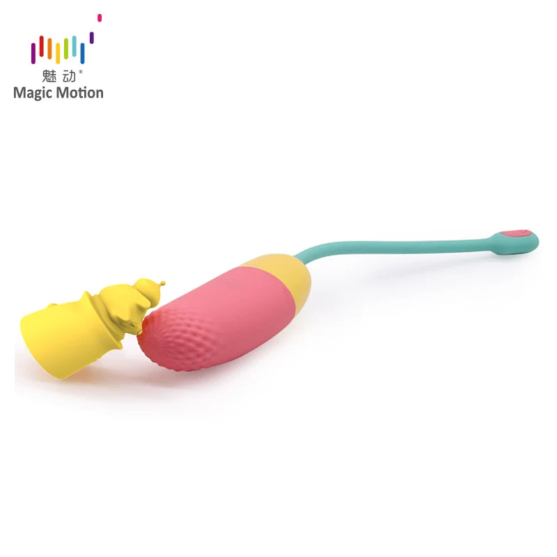 Clitoris Vibrator Sex Toy Magic Motion Vagina Massager G-spot stimulator Magic Vini Lite Vibrating egg Flamingo for Women