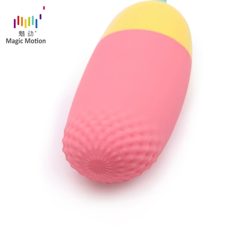 Clitoris Vibrator Sex Toy Magic Motion Vagina Massager G-spot stimulator Magic Vini Lite Vibrating egg Flamingo for Women