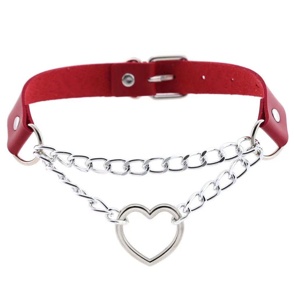 Exotic Accessories of Red Leather Half Face Fetish Cat Eye Mask with Ears for Couples Flirt Sex Toys Sexy Punk Collar Costumes