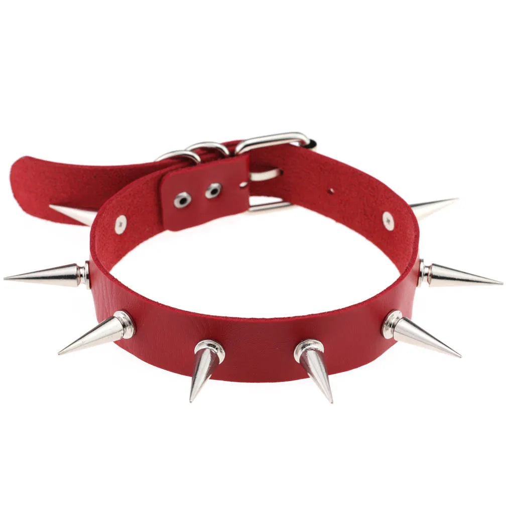 Exotic Accessories of Red Leather Half Face Fetish Cat Eye Mask with Ears for Couples Flirt Sex Toys Sexy Punk Collar Costumes